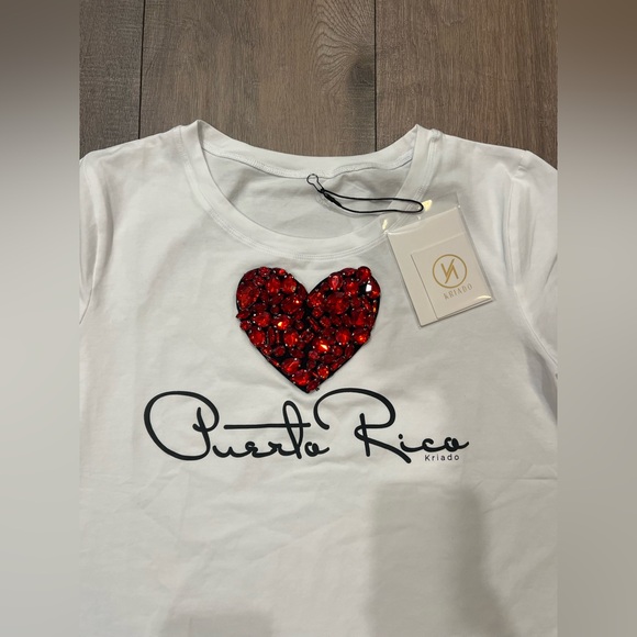 Kriado Puerto Rico T-Shirt Size Medium NWT! - Picture 3 of 9